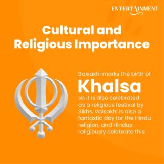 Baisakhi heralds the birth of "Khalsa," making it a significant religious festival for Sikhs. Additionally, it holds great importance for Hindus, who devoutly observe and celebrate this auspicious day. 🙏 

#Baisakhi #ReligiousFestival